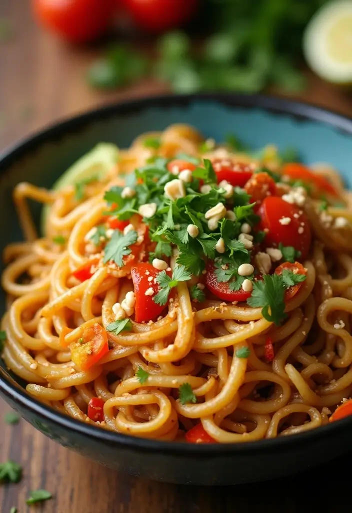 25 Cheap and Quick Dinner Recipes for Two on a Budget 97 25 Cheap and Quick Dinner Recipes for Two on a Budget - 15. Thai Peanut Noodles