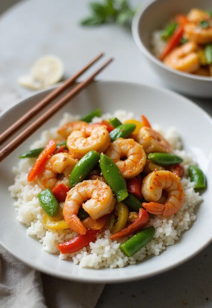 25 Cheap and Quick Dinner Recipes for Two on a Budget 8 25 Cheap and Quick Dinner Recipes for Two on a Budget - 2. 15-Minute Shrimp Stir-Fry