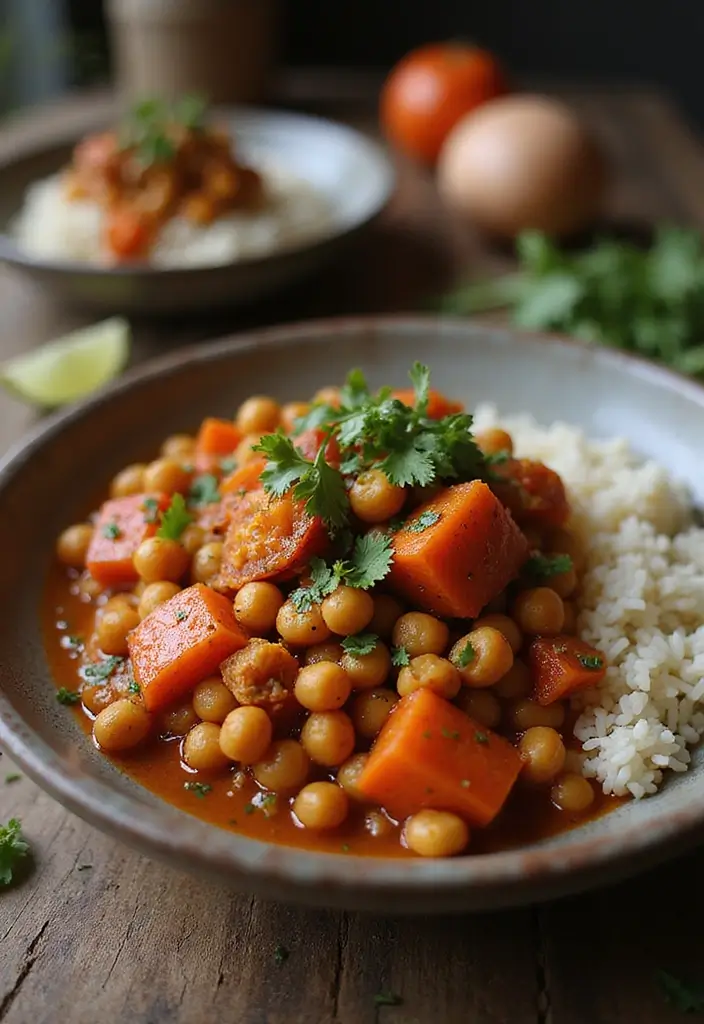 25 Cheap and Quick Dinner Recipes for Two on a Budget 151 25 Cheap and Quick Dinner Recipes for Two on a Budget - 23. Moroccan Chickpea Stew