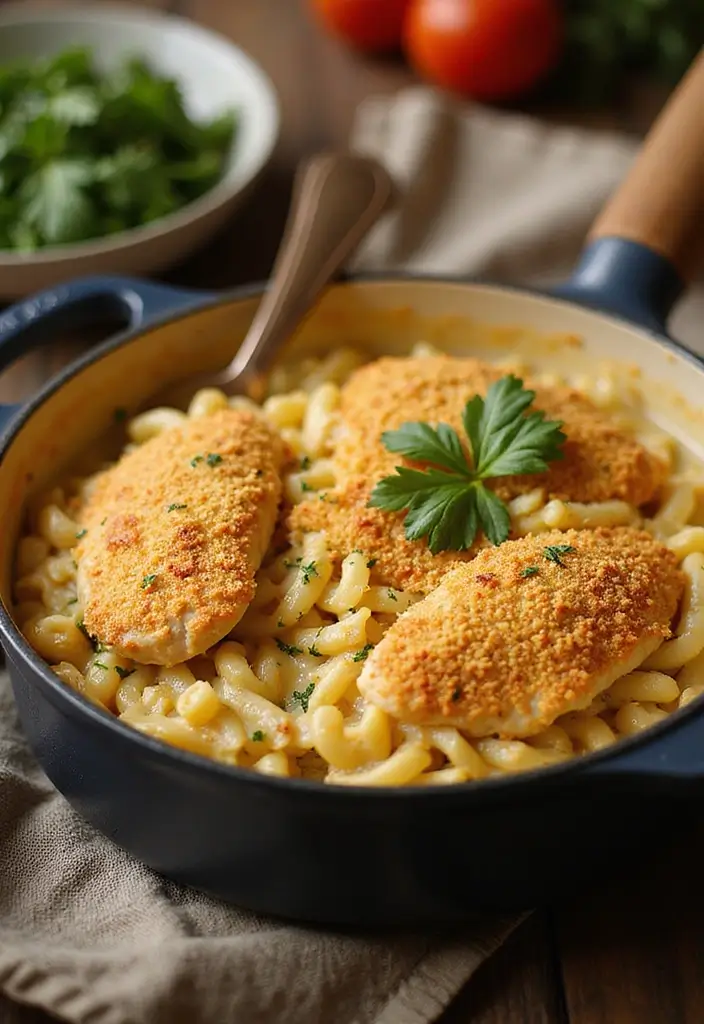 25 Chicken Pasta Recipes for Easy One Pot Quick Dinners 132 25 Chicken Pasta Recipes for Easy One Pot Quick Dinners - 22. One Pot Chicken Tetrazzini