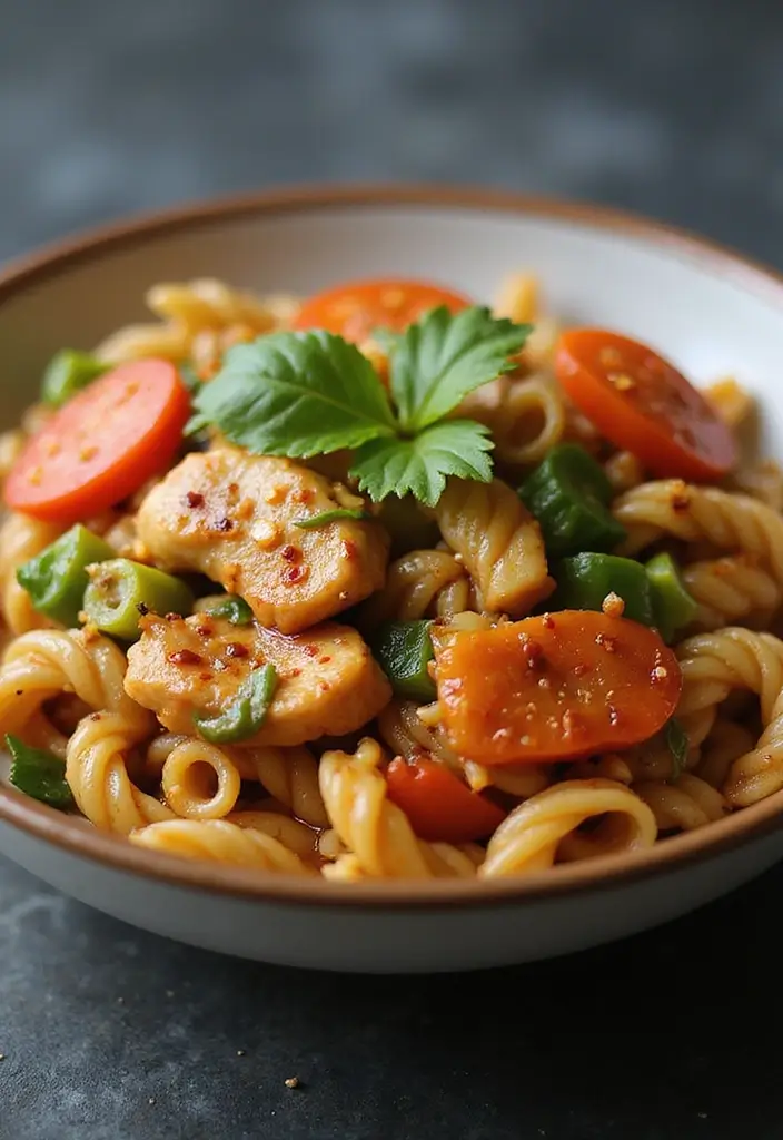 25 Chicken Pasta Recipes for Easy One Pot Quick Dinners 146 25 Chicken Pasta Recipes for Easy One Pot Quick Dinners - 24. Teriyaki Chicken Pasta