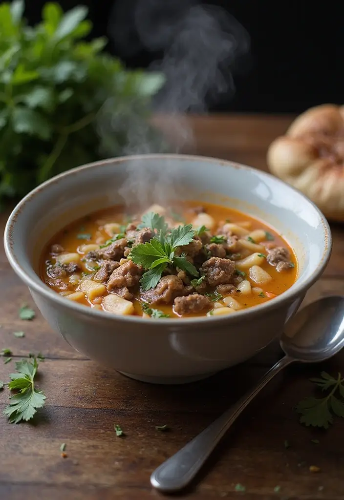 25 Easy Ground Beef and Rice Recipes for Quick Dinner Ideas 63 25 Easy Ground Beef and Rice Recipes for Quick Dinner Ideas - 11. Ground Beef and Rice Soup