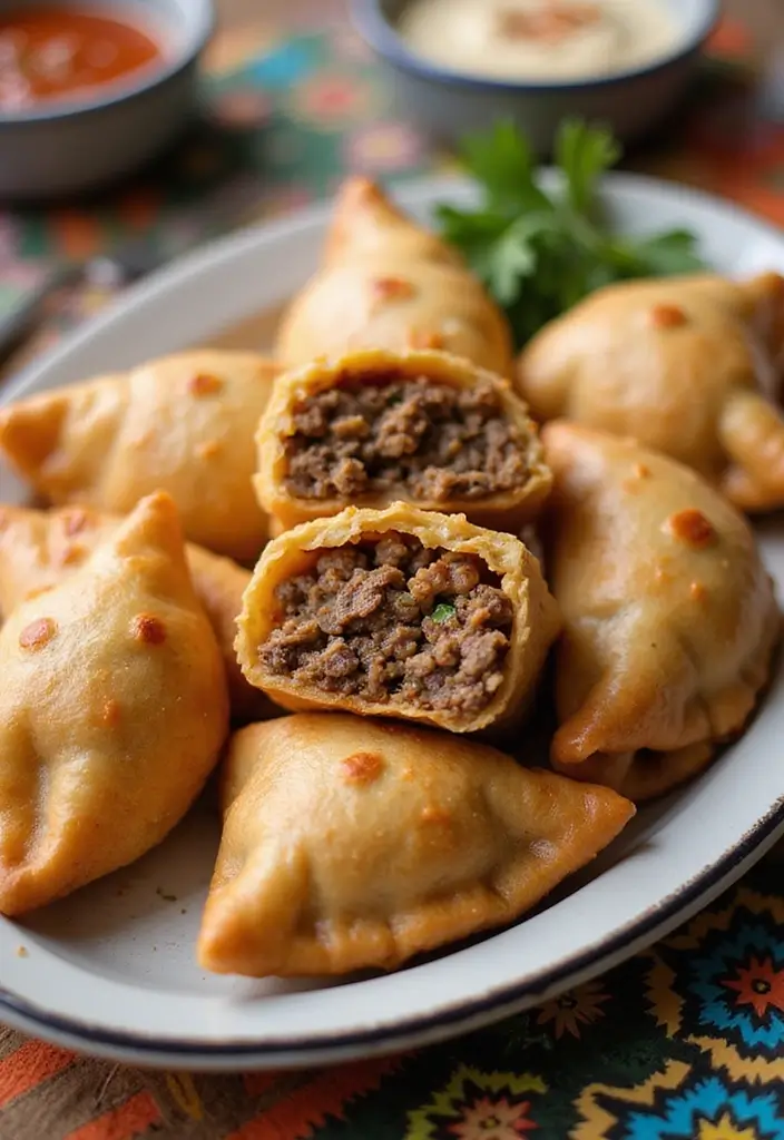 25 Easy Ground Beef and Rice Recipes for Quick Dinner Ideas 132 25 Easy Ground Beef and Rice Recipes for Quick Dinner Ideas - 22. Ground Beef and Rice Sambusas