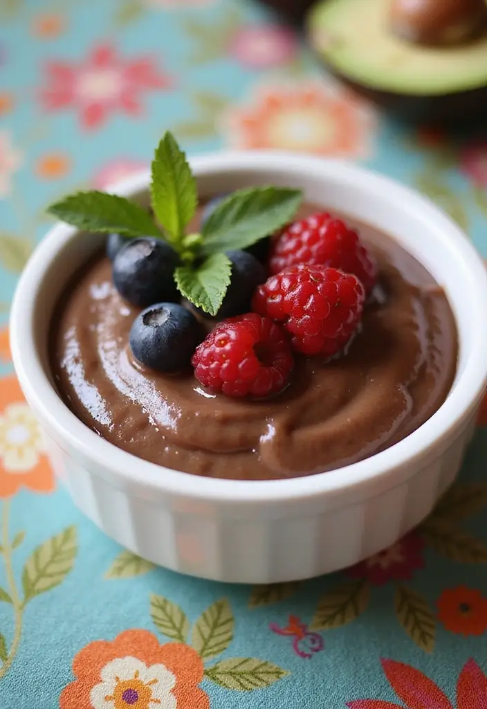 25 Easy No Bake Dessert Recipes with 3 Ingredients for Sweet Cravings 64 25 Easy No Bake Dessert Recipes with 3 Ingredients for Sweet Cravings - 10. Chocolate Avocado Pudding
