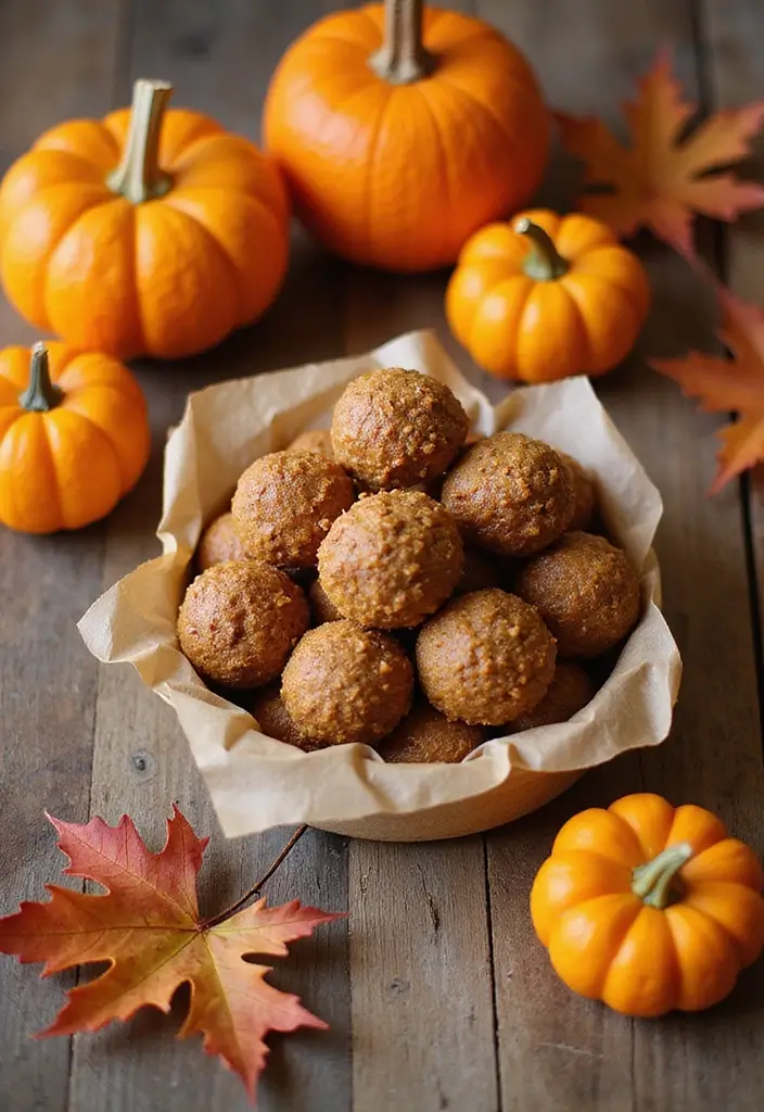 25 Easy No Bake Dessert Recipes with 3 Ingredients for Sweet Cravings 105 25 Easy No Bake Dessert Recipes with 3 Ingredients for Sweet Cravings - 17. No Bake Pumpkin Spice Bites