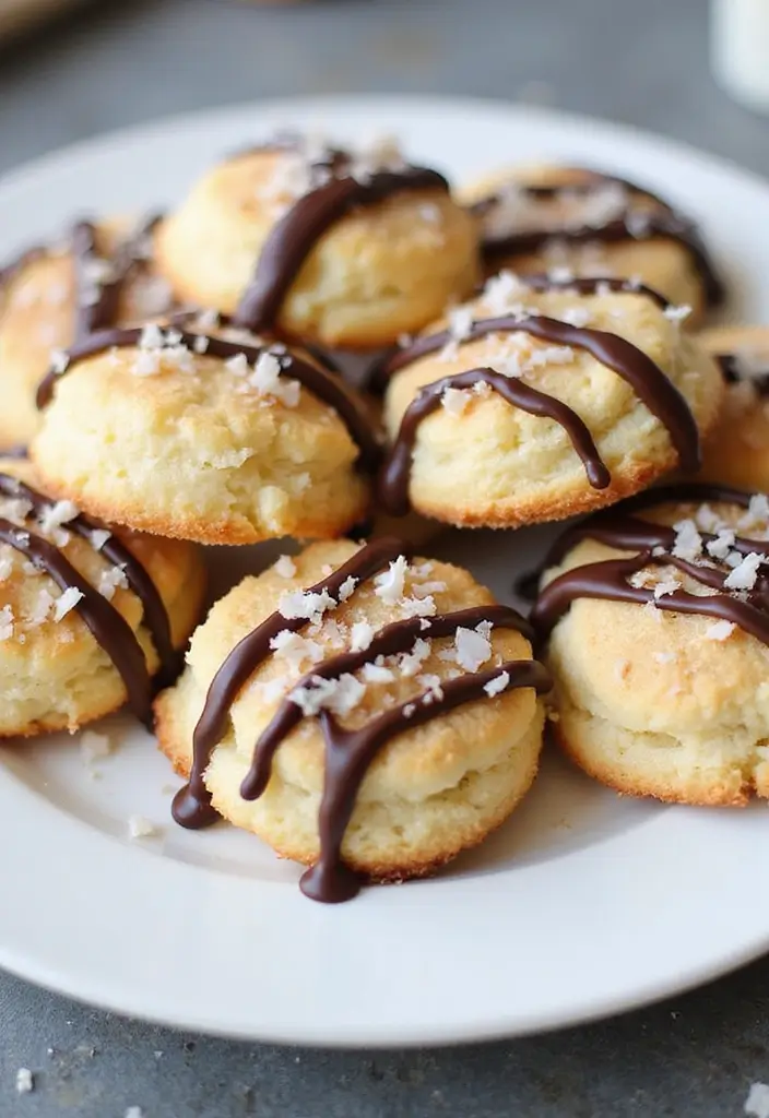 25 Easy No Bake Dessert Recipes with 3 Ingredients for Sweet Cravings 141 25 Easy No Bake Dessert Recipes with 3 Ingredients for Sweet Cravings - 25. Coconut Macaroons