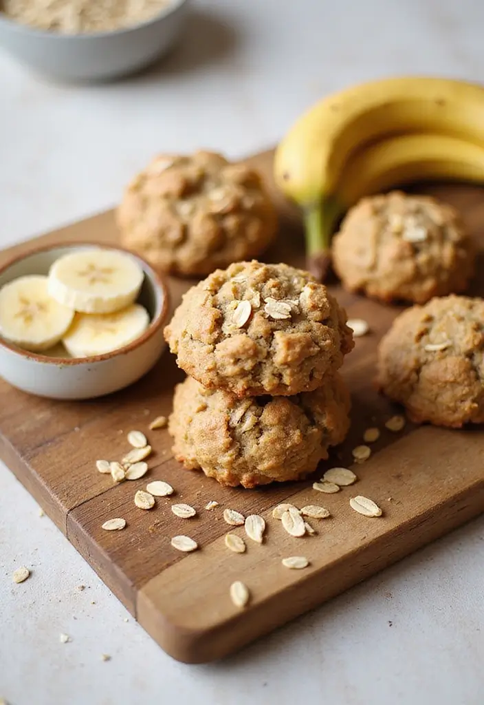 25 Easy No Bake Dessert Recipes with 3 Ingredients for Sweet Cravings 29 25 Easy No Bake Dessert Recipes with 3 Ingredients for Sweet Cravings - 5. No Bake Banana Oatmeal Cookies