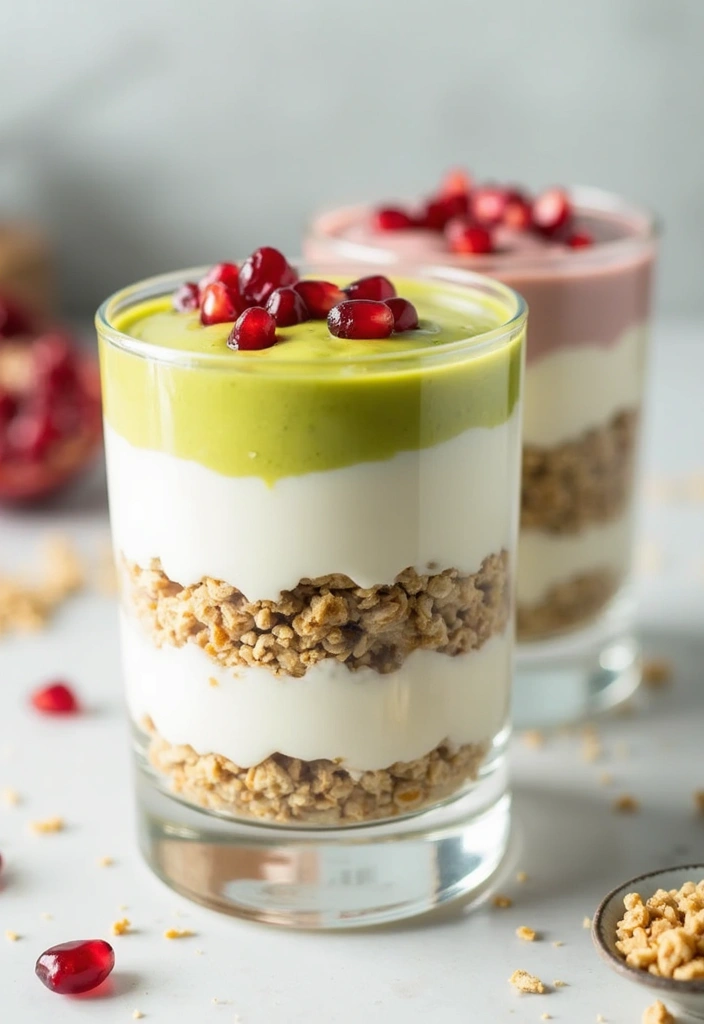 25 Easy No Bake Dessert Recipes with 3 Ingredients for Sweet Cravings 36 25 Easy No Bake Dessert Recipes with 3 Ingredients for Sweet Cravings - 6. Pistachio Yogurt Parfaits