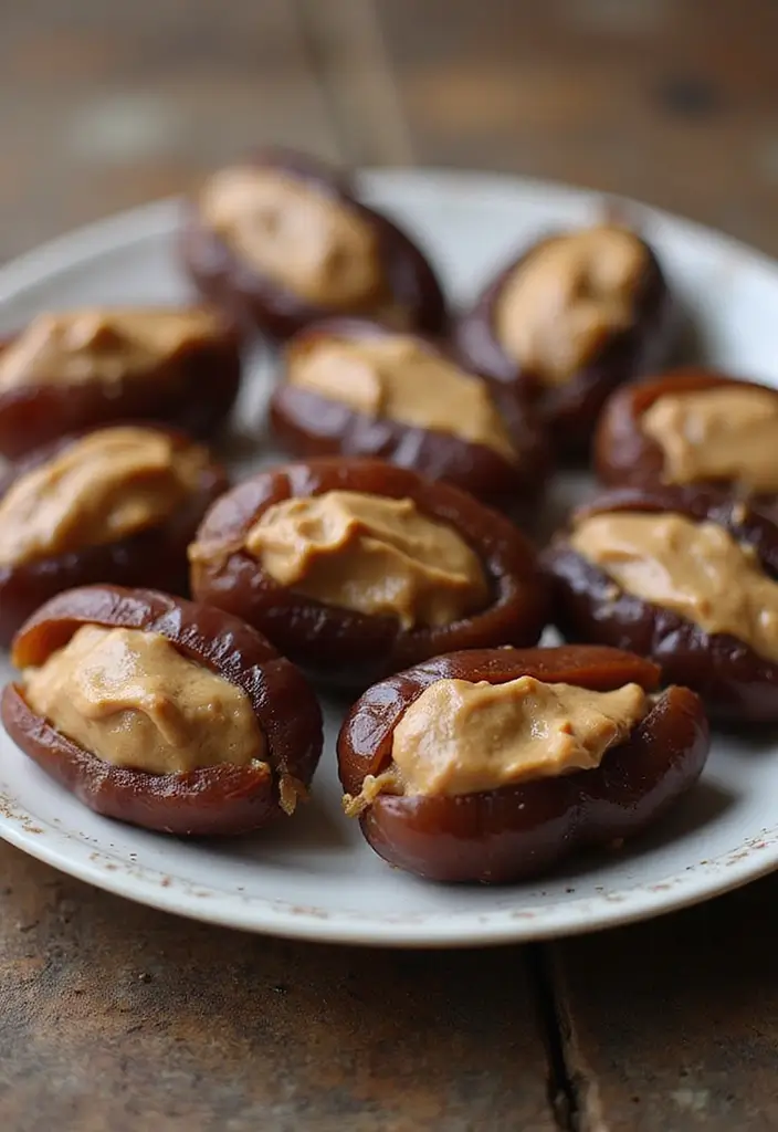 25 Easy No Bake Dessert Recipes with 3 Ingredients for Sweet Cravings 57 25 Easy No Bake Dessert Recipes with 3 Ingredients for Sweet Cravings - 9. Nut Butter Stuffed Dates