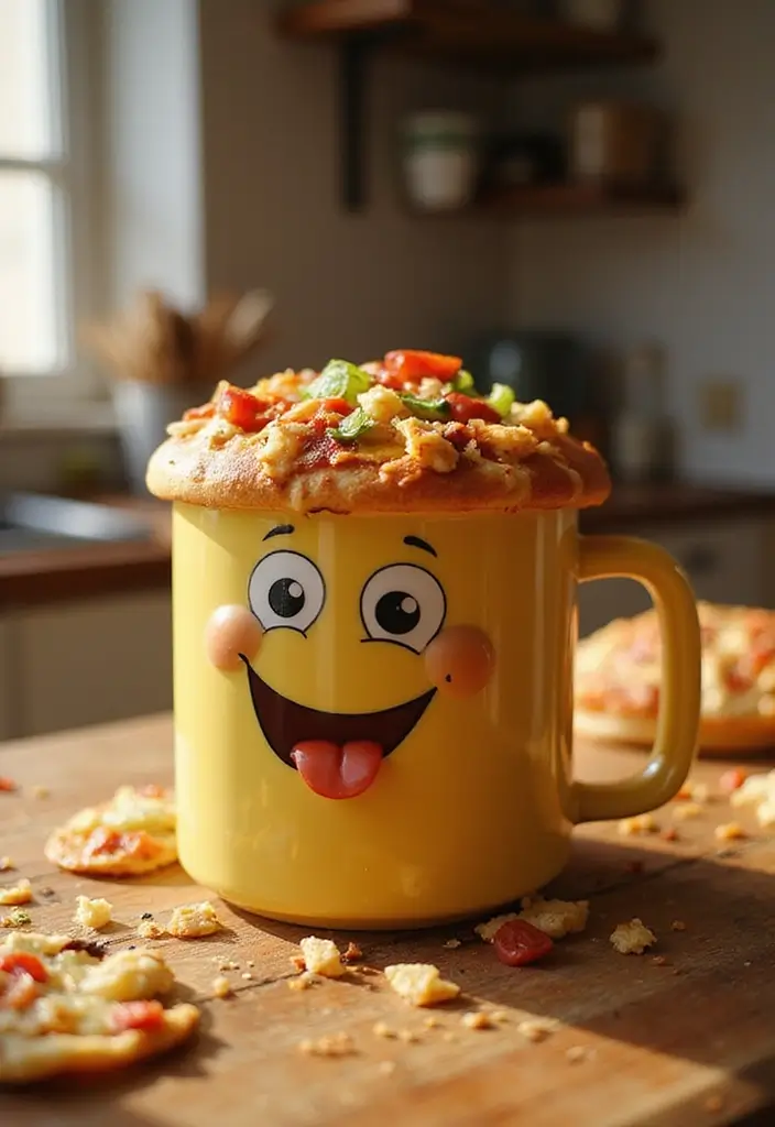 25 Quick College Dinner Recipes That Are Budget Friendly and Fast 87 25 Quick College Dinner Recipes That Are Budget Friendly and Fast - 15. Microwave Pizza Mug