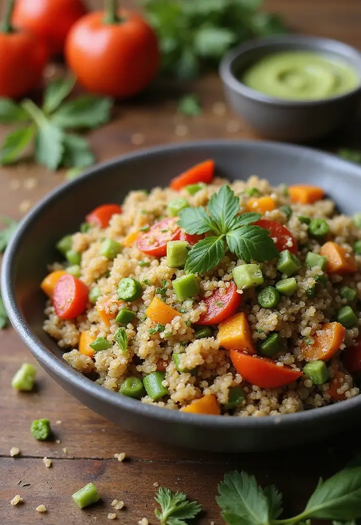 25 Quick College Dinner Recipes That Are Budget Friendly and Fast 92 25 Quick College Dinner Recipes That Are Budget Friendly and Fast - 16. Quinoa and Vegetable Bowl