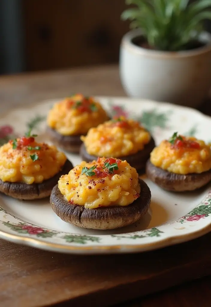 25 Quick College Dinner Recipes That Are Budget Friendly and Fast 106 25 Quick College Dinner Recipes That Are Budget Friendly and Fast - 18. Microwave Stuffed Mushrooms