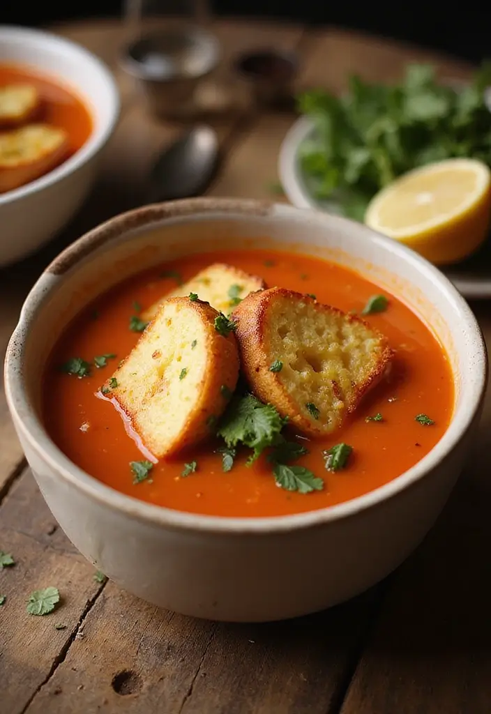 25 Quick College Dinner Recipes That Are Budget Friendly and Fast 109 25 Quick College Dinner Recipes That Are Budget Friendly and Fast - 19. Creamy Tomato Soup with Grilled Cheese Croutons