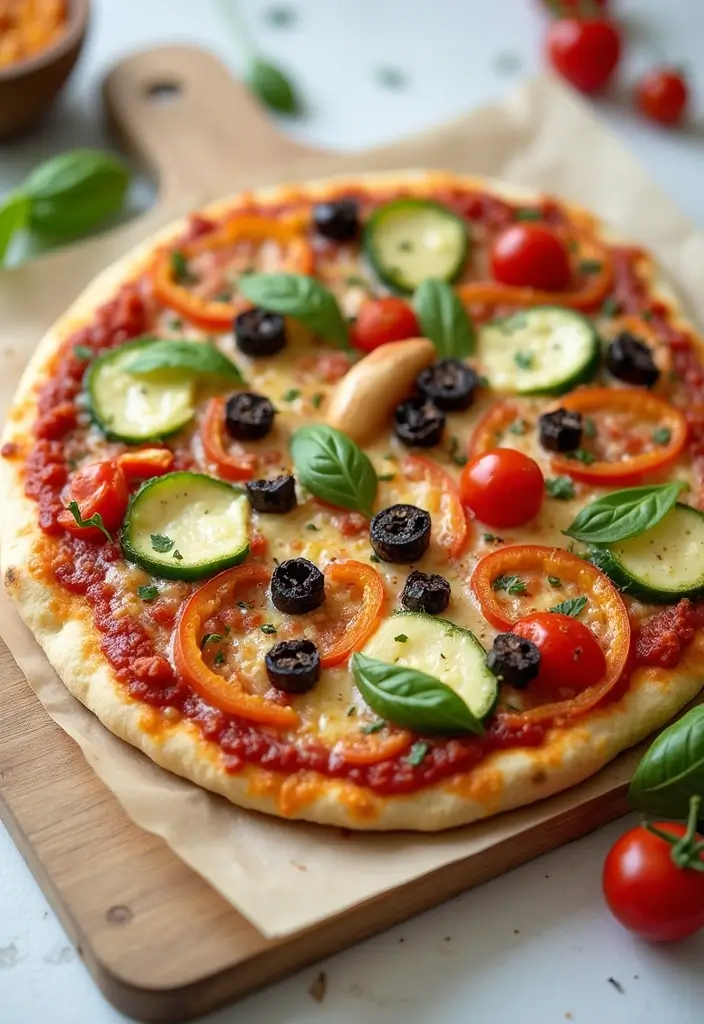 25 Quick College Dinner Recipes That Are Budget Friendly and Fast 130 25 Quick College Dinner Recipes That Are Budget Friendly and Fast - 22. Quick Veggie Pizza