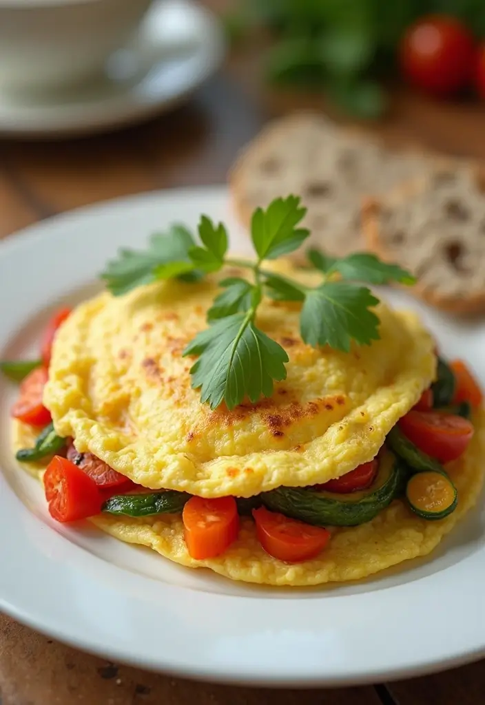 25 Quick College Dinner Recipes That Are Budget Friendly and Fast 22 25 Quick College Dinner Recipes That Are Budget Friendly and Fast - 4. Microwave Veggie Omelette