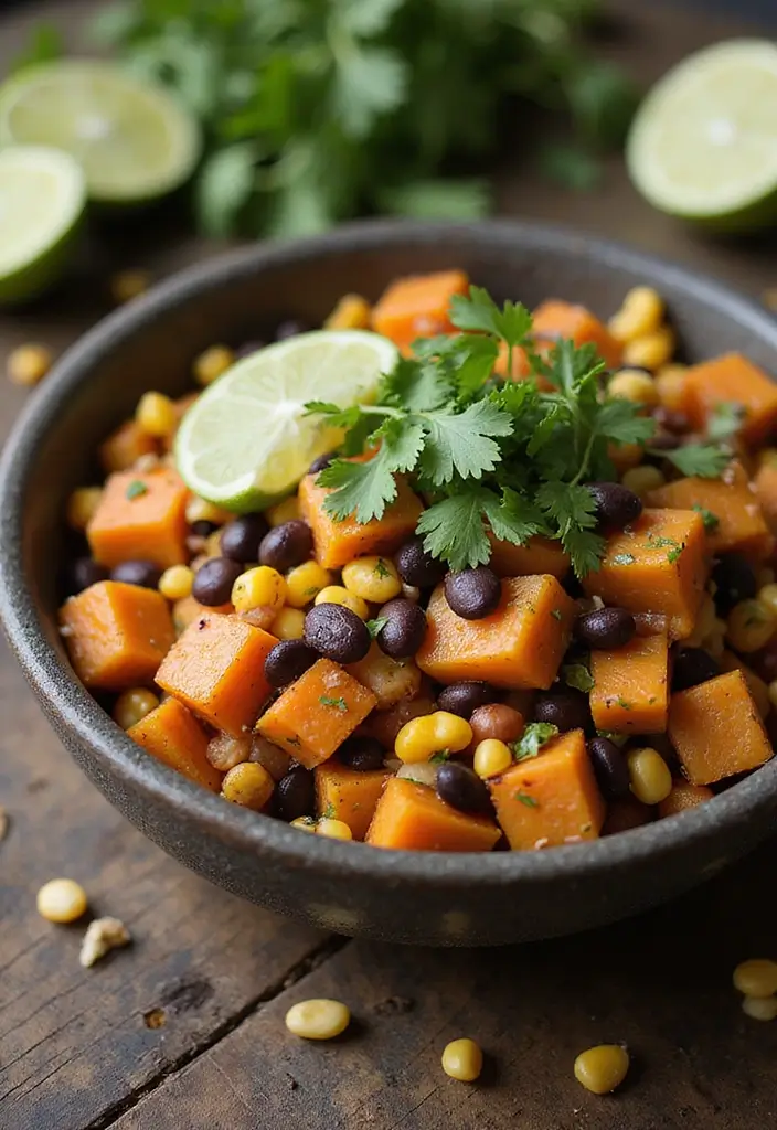 25 Quick College Dinner Recipes That Are Budget Friendly and Fast 27 25 Quick College Dinner Recipes That Are Budget Friendly and Fast - 5. Sweet Potato and Black Bean Bowl