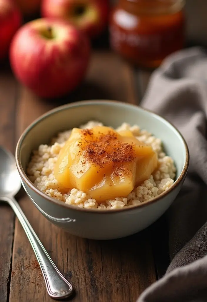 25 Quick College Dinner Recipes That Are Budget Friendly and Fast 51 25 Quick College Dinner Recipes That Are Budget Friendly and Fast - 9. Microwave Applesauce Oatmeal
