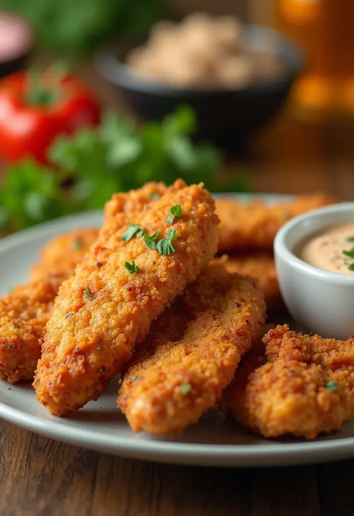 25 Quick and Easy Air Fryer Dinner Recipes for Two People 1 25 Quick and Easy Air Fryer Dinner Recipes for Two People - 1. Crispy Air Fryer Chicken Tenders