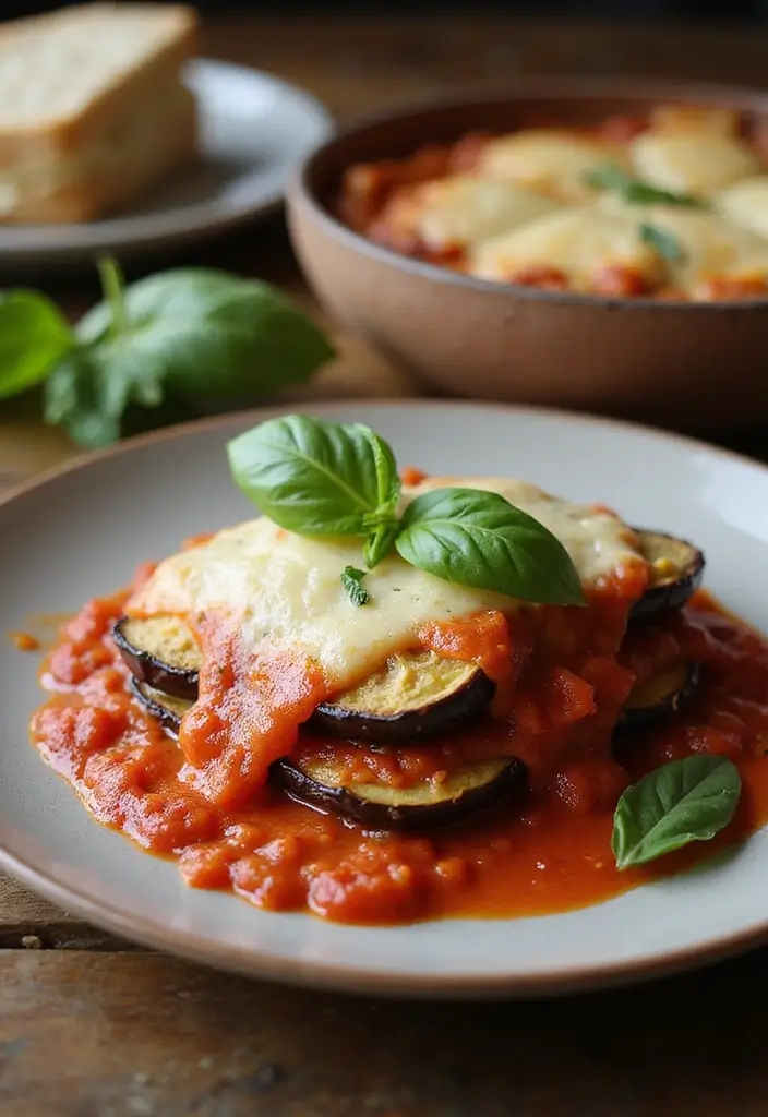 25 Quick and Easy Air Fryer Dinner Recipes for Two People 65 25 Quick and Easy Air Fryer Dinner Recipes for Two People - 11. Air Fryer Eggplant Parmesan