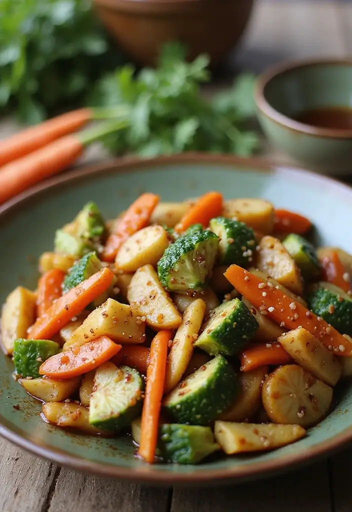 25 Quick and Easy Air Fryer Dinner Recipes for Two People 8 25 Quick and Easy Air Fryer Dinner Recipes for Two People - 2. Air Fryer Vegetable Stir-Fry