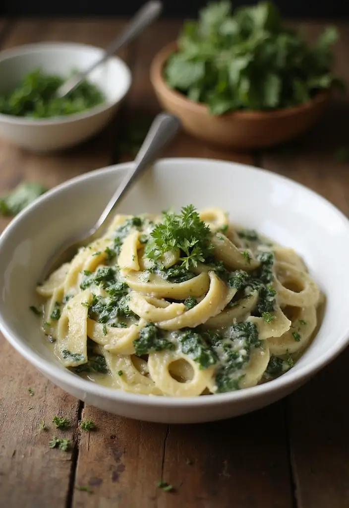 25 Quick and Easy Dairy-Free Dinner Recipes That Still Taste Great 122 25 Quick and Easy Dairy-Free Dinner Recipes That Still Taste Great - 20. Spinach and Artichoke Pasta