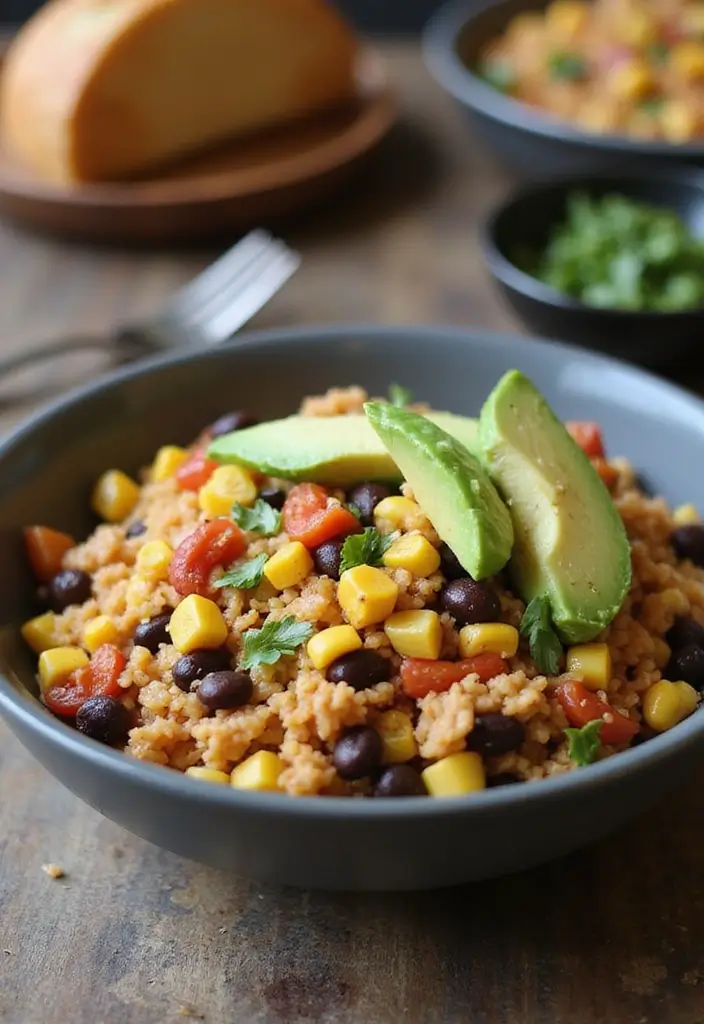25 Quick and Easy Dairy-Free Dinner Recipes That Still Taste Great 127 25 Quick and Easy Dairy-Free Dinner Recipes That Still Taste Great - 21. Vegan Burrito Bowl