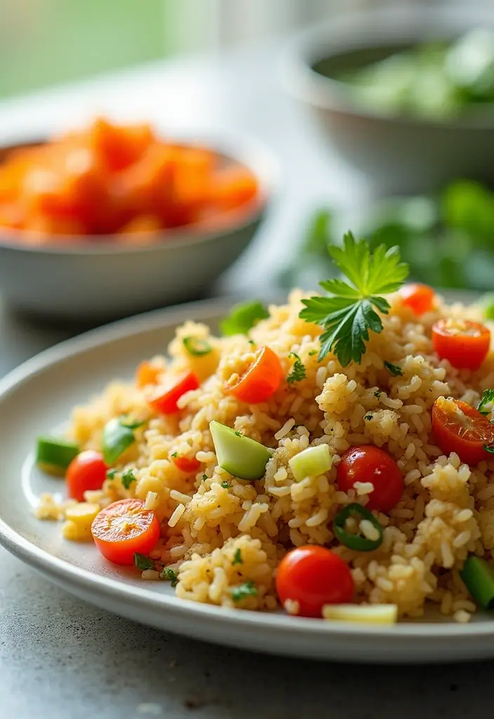 25 Quick and Easy Dairy-Free Dinner Recipes That Still Taste Great 41 25 Quick and Easy Dairy-Free Dinner Recipes That Still Taste Great - 7. Cauliflower Fried Rice