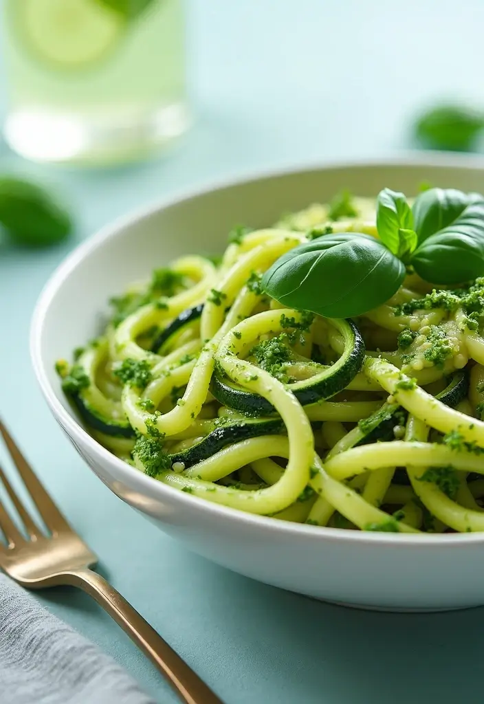 25 Quick and Easy Dairy-Free Dinner Recipes That Still Taste Great 48 25 Quick and Easy Dairy-Free Dinner Recipes That Still Taste Great - 8. Zucchini Noodles with Pesto