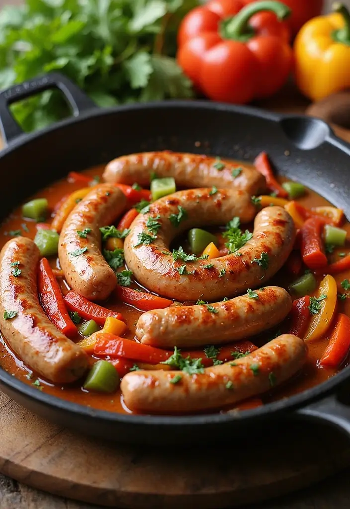 25 Quick and Easy Dinner Recipes for Busy Moms and Families Who Need Simple Meals 87 25 Quick and Easy Dinner Recipes for Busy Moms and Families Who Need Simple Meals - 15. Quick Sausage and Peppers