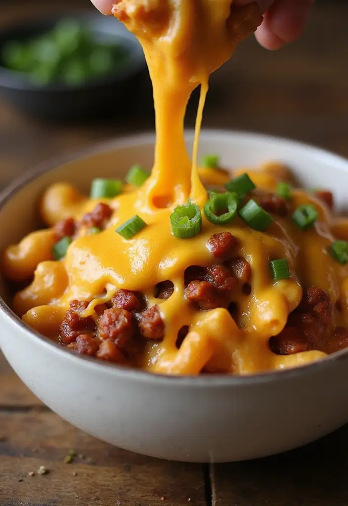 25 Quick and Easy Dinner Recipes for Busy Moms and Families Who Need Simple Meals 42 25 Quick and Easy Dinner Recipes for Busy Moms and Families Who Need Simple Meals - 8. One-Pot Cheesy Chili Mac