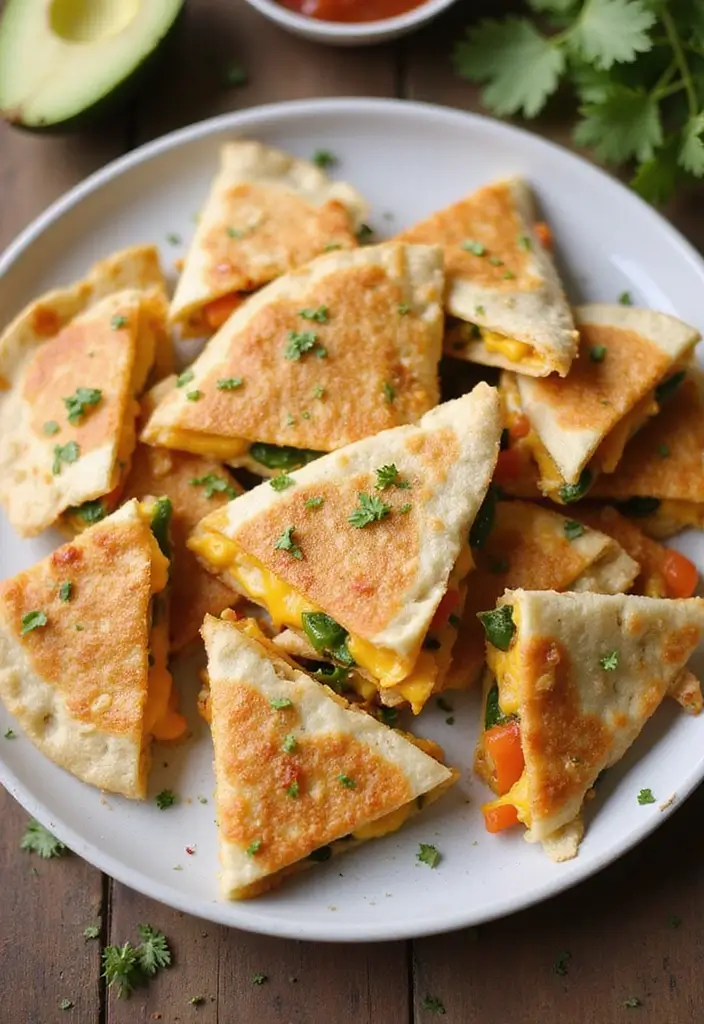 25 Quick and Easy Dinner Recipes for Kids That Even Picky Eaters Enjoy 1 25 Quick and Easy Dinner Recipes for Kids That Even Picky Eaters Enjoy - 1. Cheesy Vegetable Quesadillas