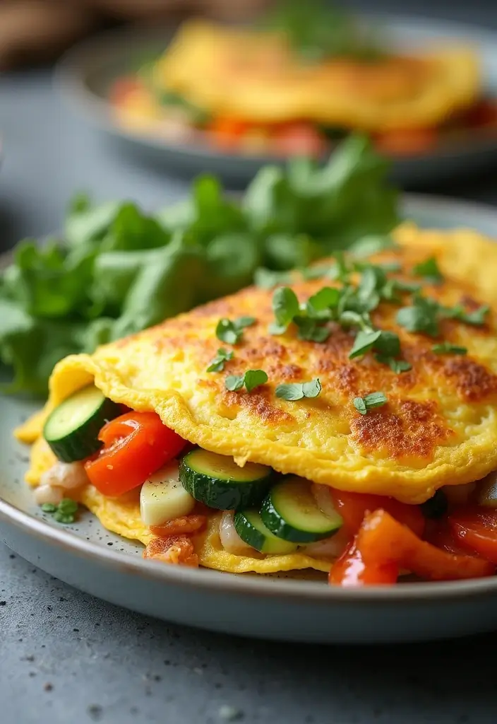 25 Quick and Easy Dinner Recipes for Kids That Even Picky Eaters Enjoy 72 25 Quick and Easy Dinner Recipes for Kids That Even Picky Eaters Enjoy - 12. Veggie-Packed Omelet