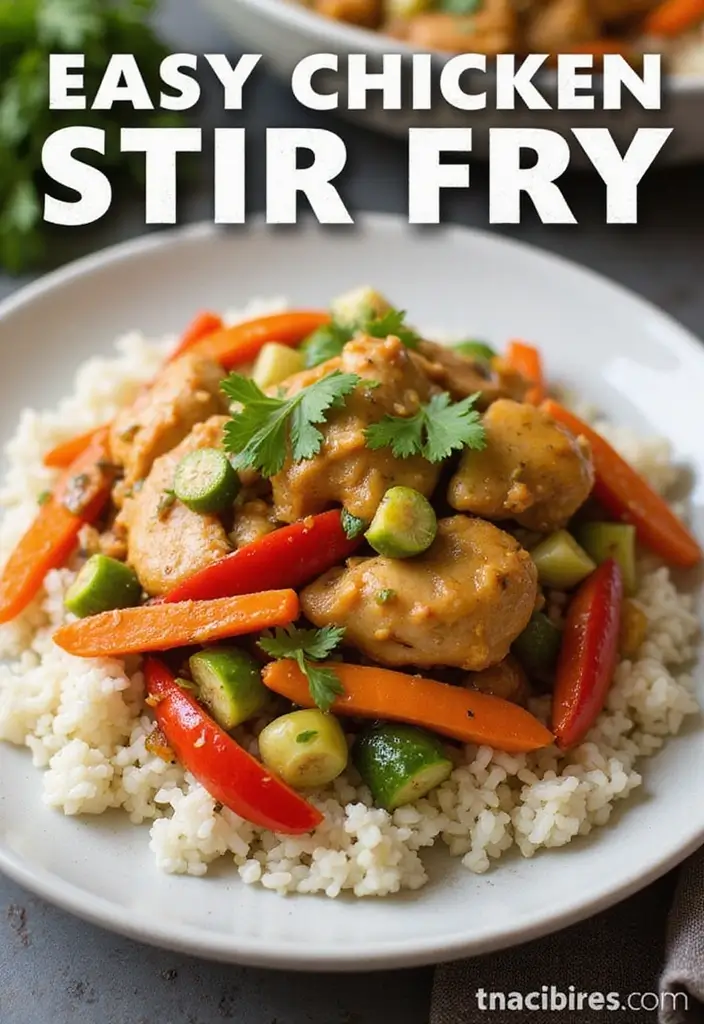 25 Quick and Easy Dinner Recipes for Kids That Even Picky Eaters Enjoy 22 25 Quick and Easy Dinner Recipes for Kids That Even Picky Eaters Enjoy - 4. Easy Chicken Stir-Fry