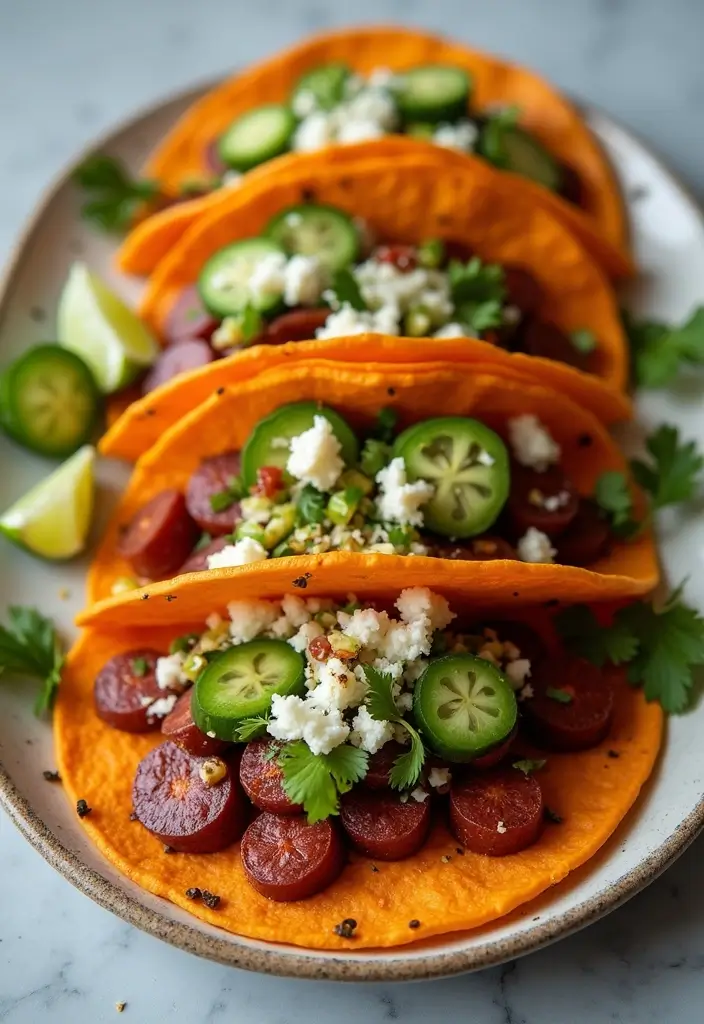 25 Quick and Easy Dinner Recipes for Kids That Even Picky Eaters Enjoy 27 25 Quick and Easy Dinner Recipes for Kids That Even Picky Eaters Enjoy - 5. Sweet Potato Tacos