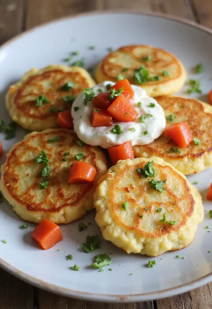 25 Quick and Easy Dinner Recipes with Creamy Mashed Potatoes 96 25 Quick and Easy Dinner Recipes with Creamy Mashed Potatoes - 16. Mashed Potato Pancakes