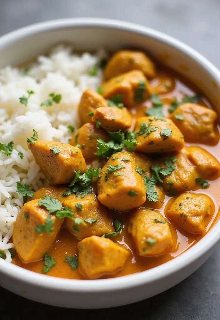 25 Quick and Easy Family Chicken Dinner Recipes for Every Night 113 25 Quick and Easy Family Chicken Dinner Recipes for Every Night - 19. Coconut Chicken Curry