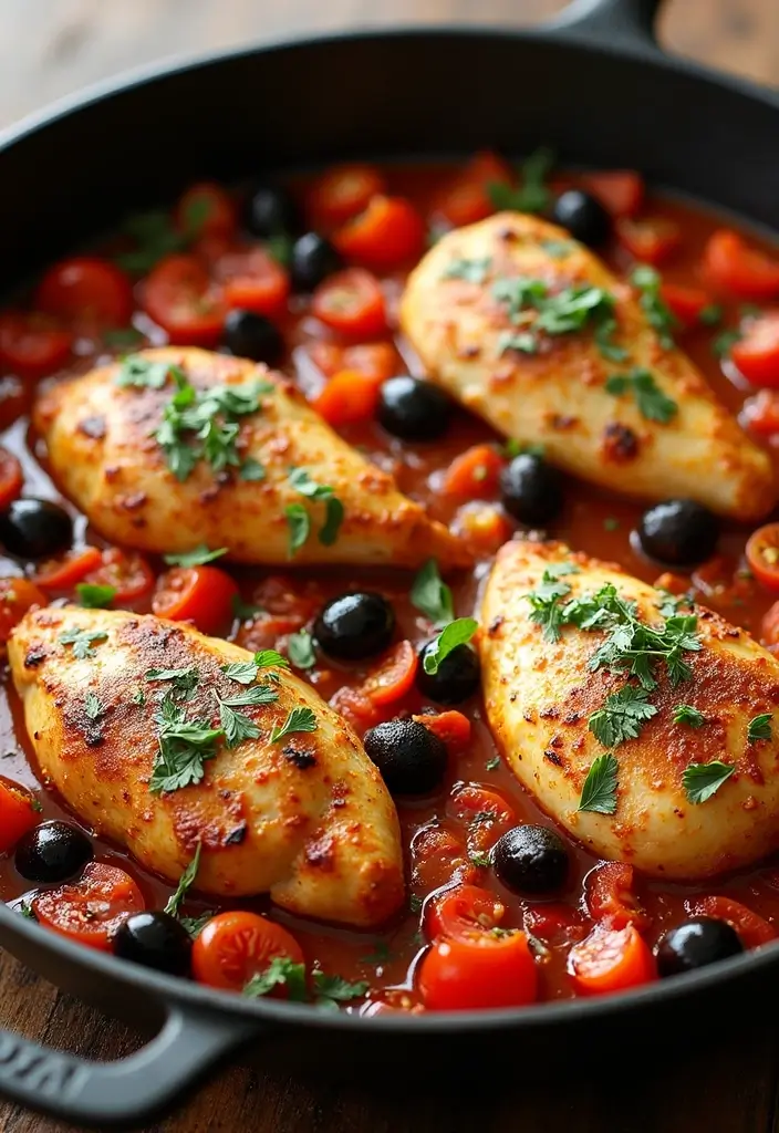 25 Quick and Easy Family Chicken Dinner Recipes for Every Night 50 25 Quick and Easy Family Chicken Dinner Recipes for Every Night - 8. Italian Chicken Skillet