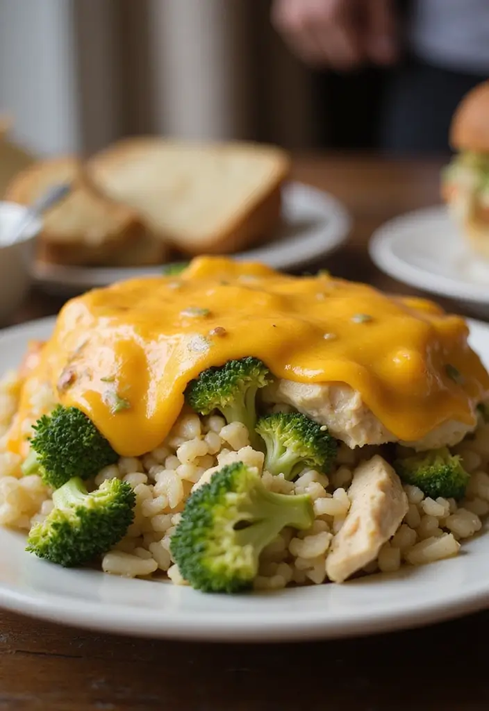 25 Quick and Easy Family Dinner Recipes with Cheap and Tasty Casseroles 121 25 Quick and Easy Family Dinner Recipes with Cheap and Tasty Casseroles - 19. Chicken and Broccoli Rice Casserole
