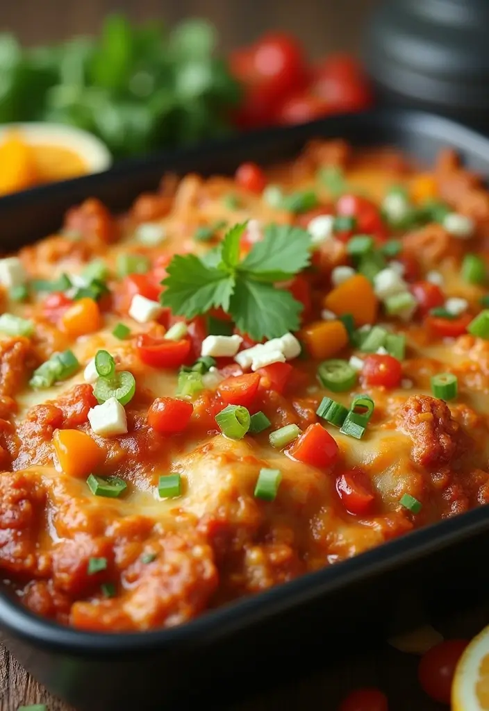 25 Quick and Easy Family Dinner Recipes with Cheap and Tasty Casseroles 149 25 Quick and Easy Family Dinner Recipes with Cheap and Tasty Casseroles - 23. Chicken Fajita Casserole