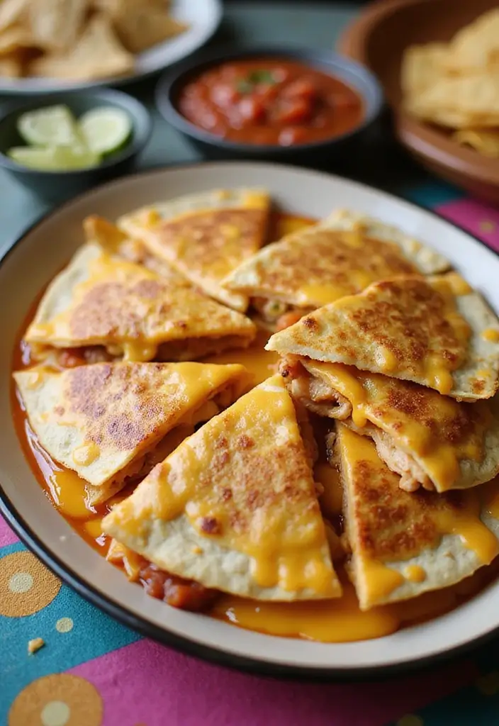 25 Quick and Easy Gluten Free Dinner Recipes for Family Nights 59 25 Quick and Easy Gluten Free Dinner Recipes for Family Nights - 11. Baked Cheesy Chicken Quesadillas