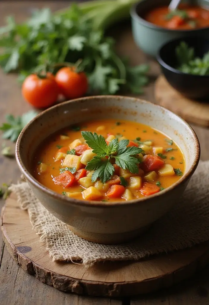 25 Quick and Easy Gluten Free Dinner Recipes for Family Nights 85 25 Quick and Easy Gluten Free Dinner Recipes for Family Nights - 15. Vegetable Soup