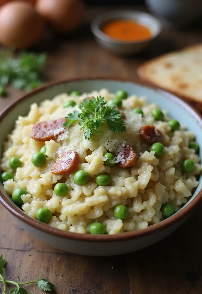 25 Quick and Easy Gluten Free Dinner Recipes for Family Nights 116 25 Quick and Easy Gluten Free Dinner Recipes for Family Nights - 20. Pancetta and Pea Risotto