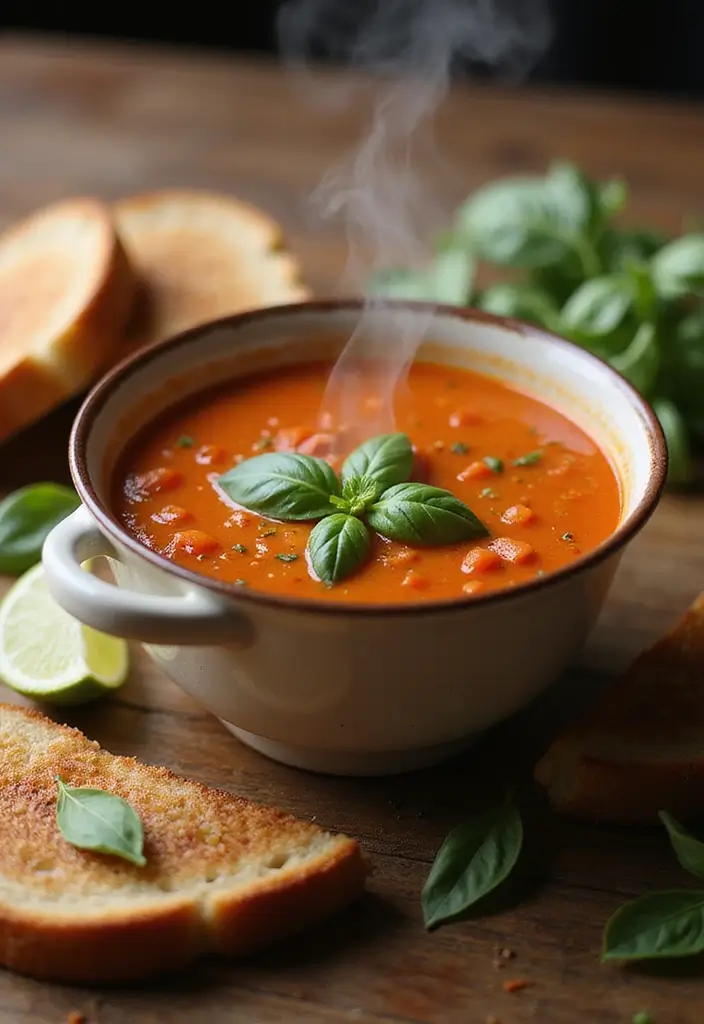 25 Quick and Easy Gluten Free Dinner Recipes for Family Nights 142 25 Quick and Easy Gluten Free Dinner Recipes for Family Nights - 24. Tomato Basil Soup