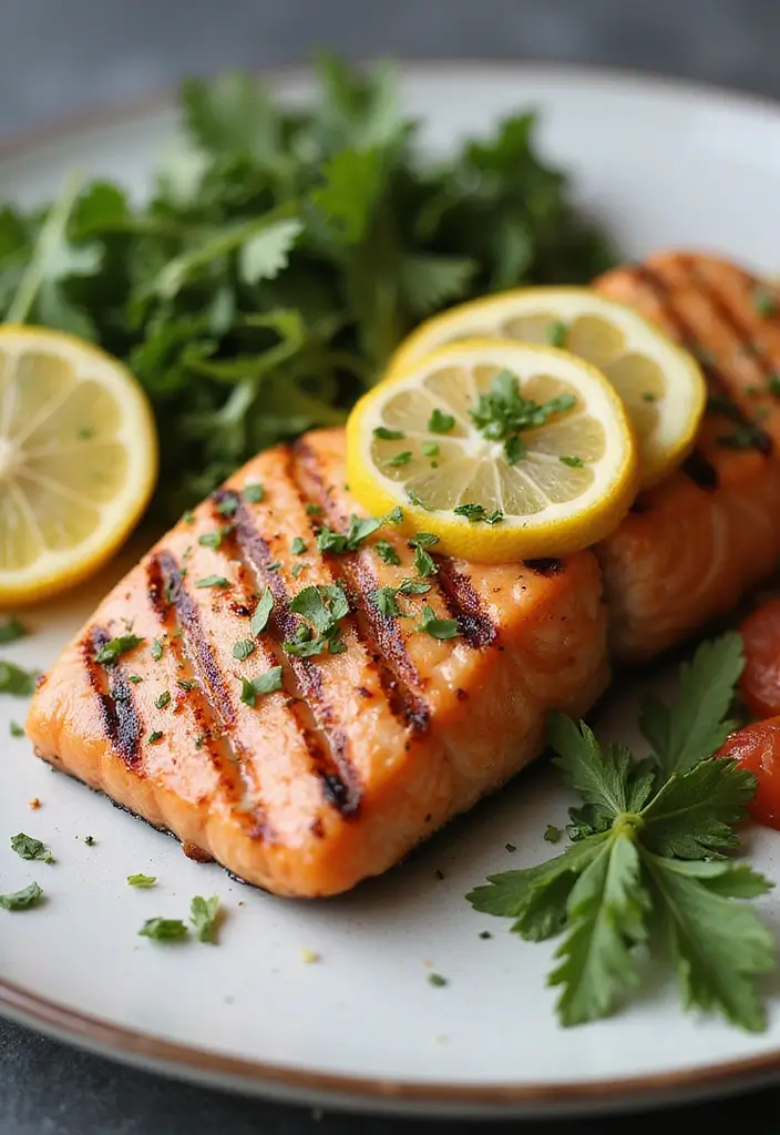 25 Quick and Easy Gluten Free Dinner Recipes for Family Nights 39 25 Quick and Easy Gluten Free Dinner Recipes for Family Nights - 7. Easy Lemon Herb Grilled Salmon