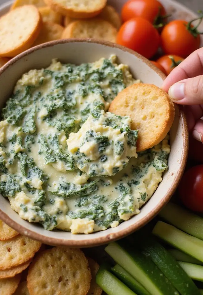 25 Quick and Easy Gluten Free Dinner Recipes for Simple Cooking 98 25 Quick and Easy Gluten Free Dinner Recipes for Simple Cooking - 16. Creamy Spinach Artichoke Dip