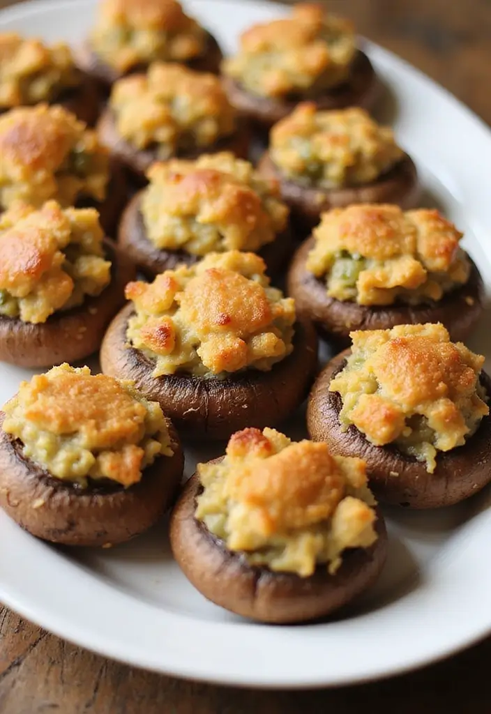 25 Quick and Easy Gluten Free Dinner Recipes for Simple Cooking 122 25 Quick and Easy Gluten Free Dinner Recipes for Simple Cooking - 20. Savory Stuffed Mushrooms