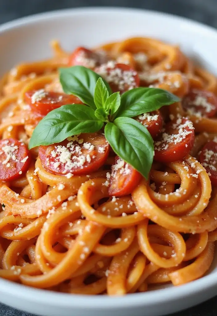 25 Quick and Easy Gluten Free Dinner Recipes for Simple Cooking 15 25 Quick and Easy Gluten Free Dinner Recipes for Simple Cooking - 3. Creamy Tomato Basil Pasta