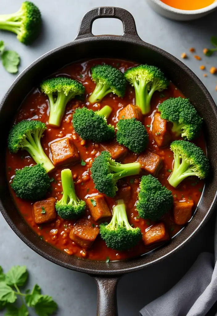 25 Quick and Easy Ground Beef Dinner Recipes for Every Family Meal 1 25 Quick and Easy Ground Beef Dinner Recipes for Every Family Meal - 1. One-Pan Beef and Broccoli
