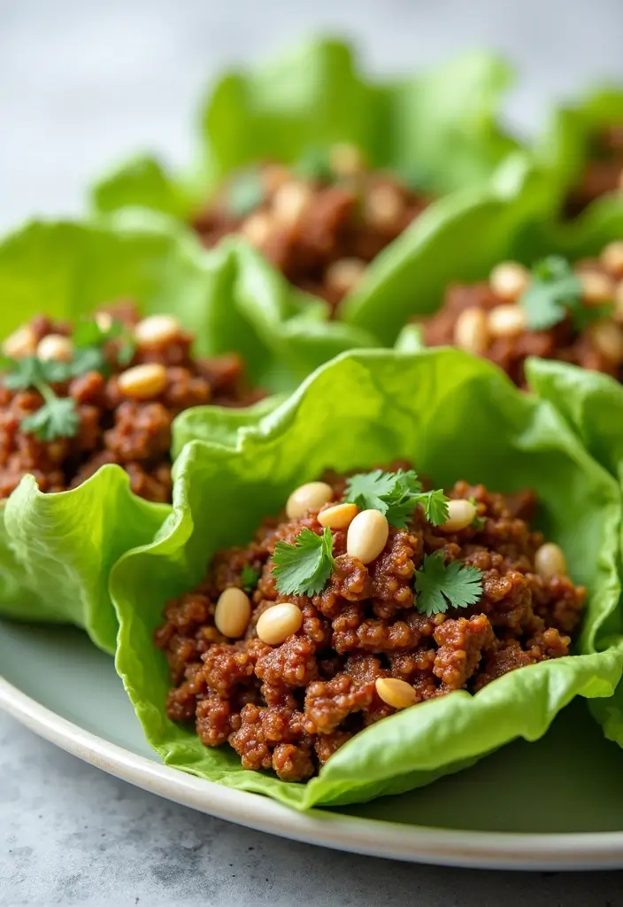 25 Quick and Easy Ground Beef Dinner Recipes for Every Family Meal 96 25 Quick and Easy Ground Beef Dinner Recipes for Every Family Meal - 16. Thai Beef Lettuce Cups