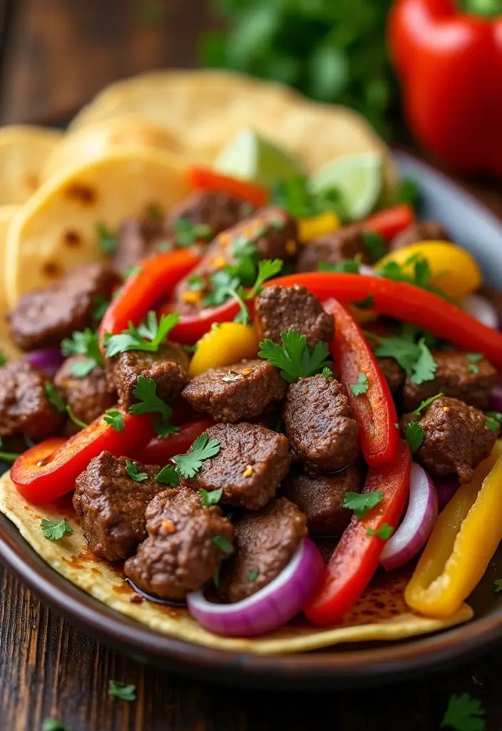 25 Quick and Easy Ground Beef Dinner Recipes for Every Family Meal 139 25 Quick and Easy Ground Beef Dinner Recipes for Every Family Meal - 23. Beef Fajitas